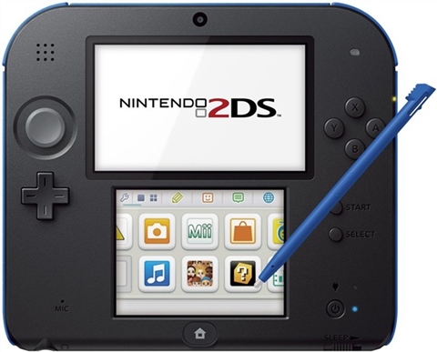 Nintendo 2DS Console, Black/Blue, Unboxed - CeX (UK): - Buy, Sell 